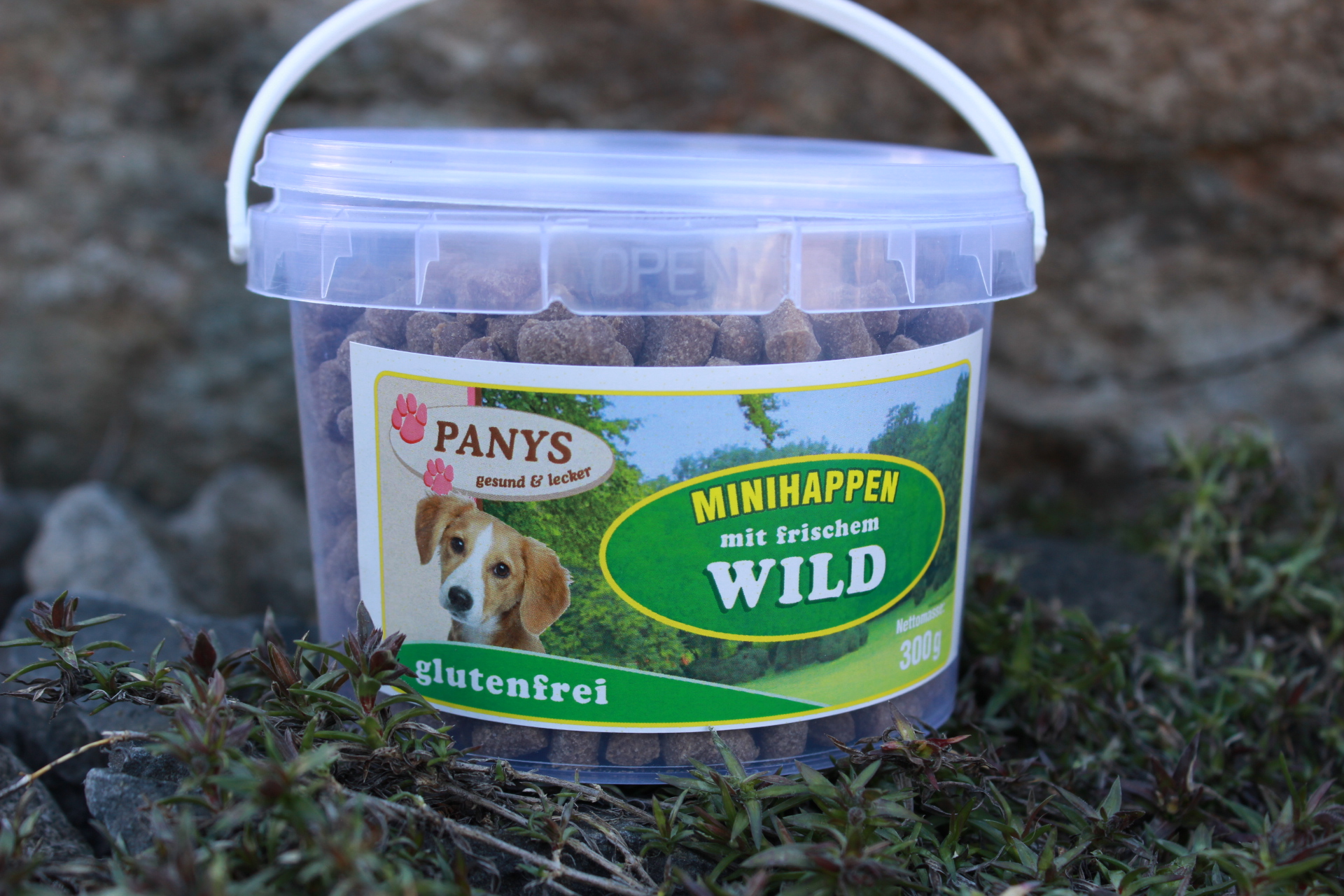 Minihappen mit frischem Wild - glutenfreie Rezeptur