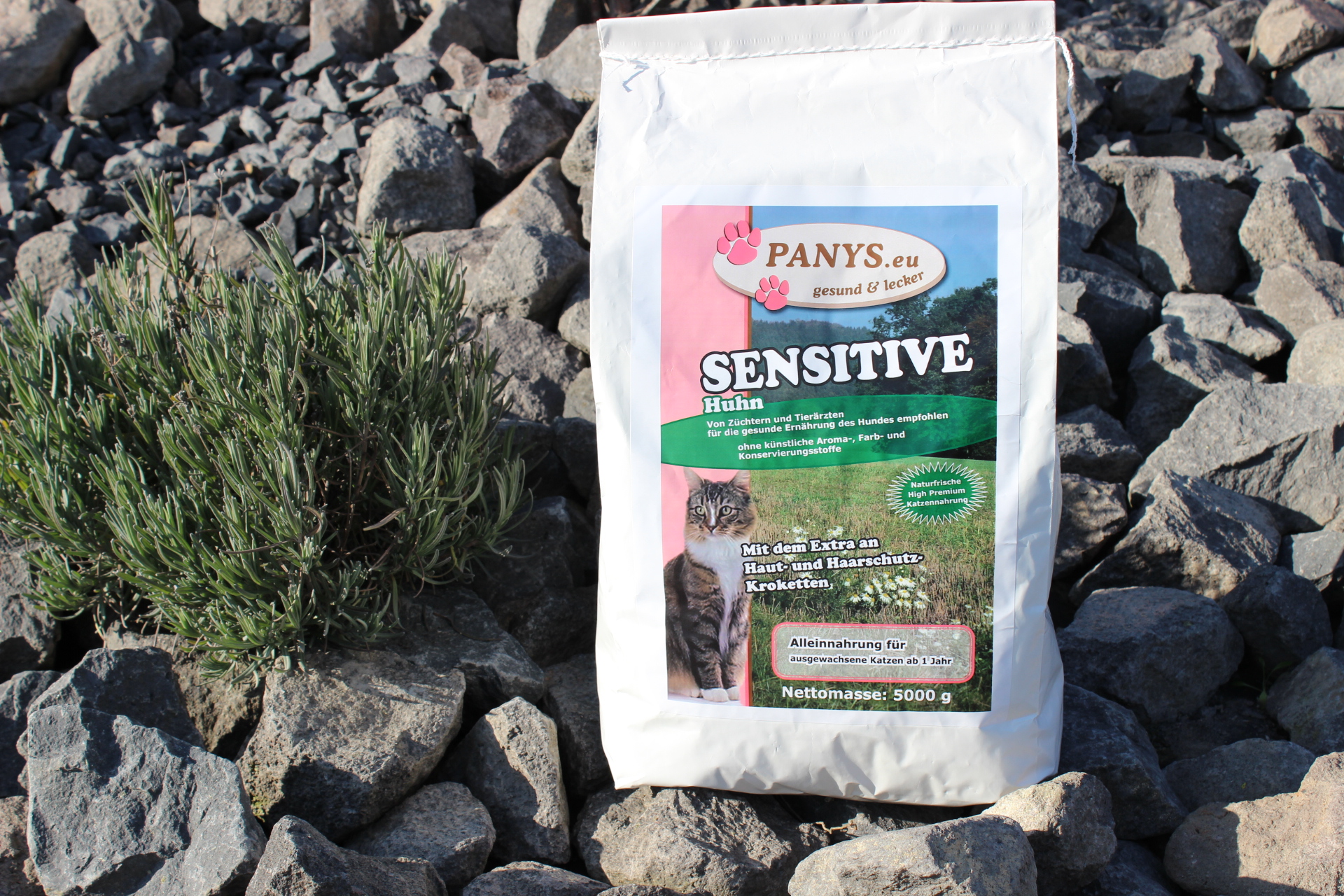 Adult Sensitive Huhn - Alleinfuttermittel für ernährungssensible Katzen - 5,0 Kg