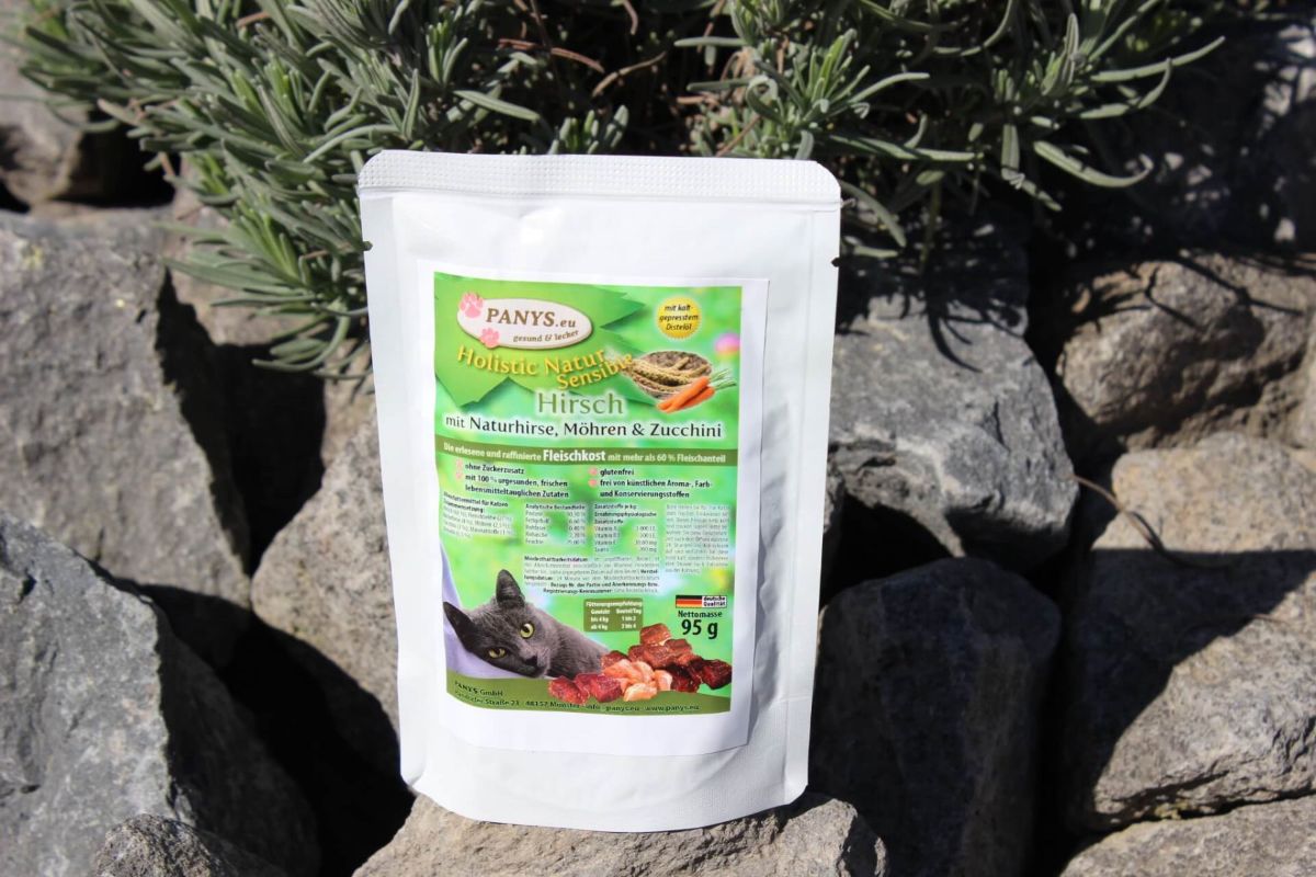 Holistic Menü aus 63,0 % Hirsch, Hirse & Gemüse