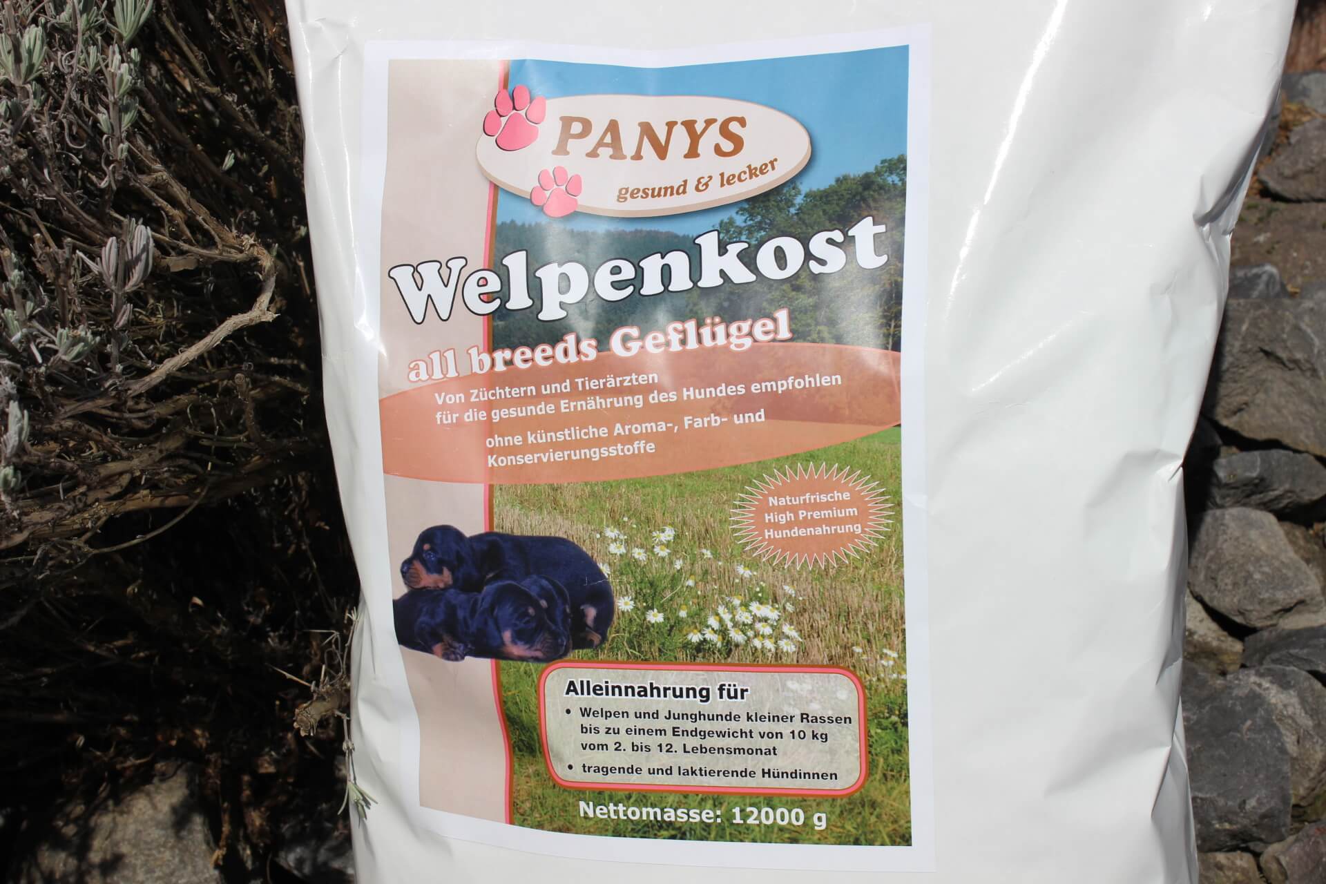 Welpenkost für alle Rassen - Mini Kroketten Züchterangebot 3 + 1 gratis