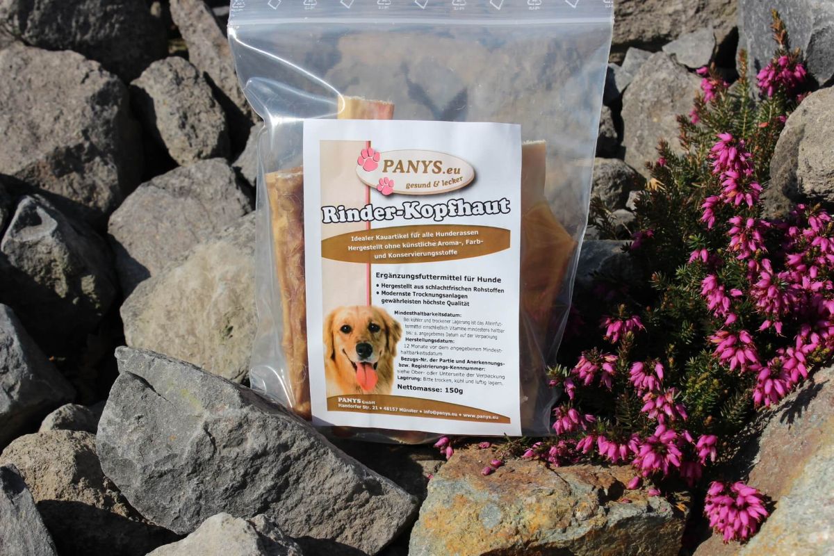 Rinderkopfhaut getrocknet